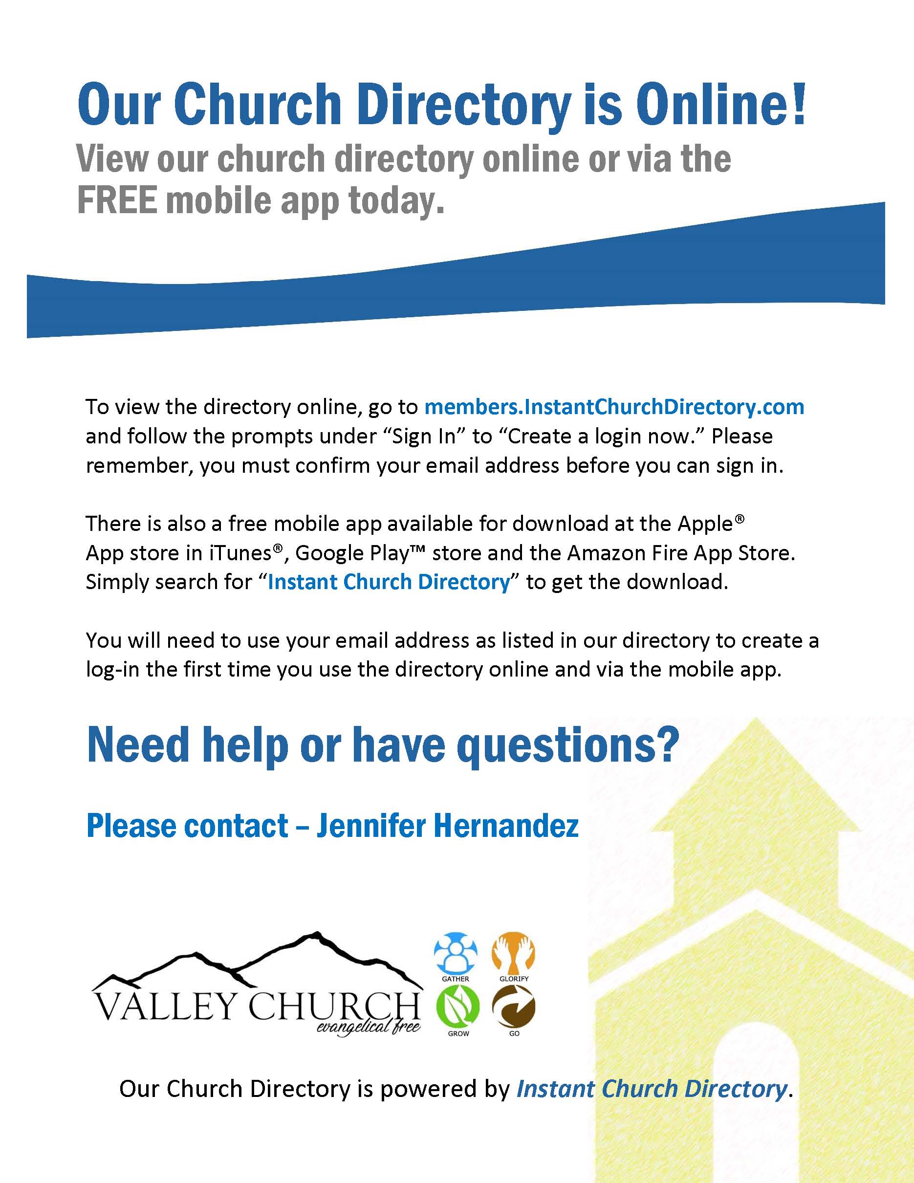 Directory Flier